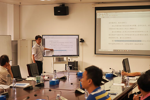 中海油行政部、商務(wù)部、人力資源部現(xiàn)場(chǎng)體驗(yàn)