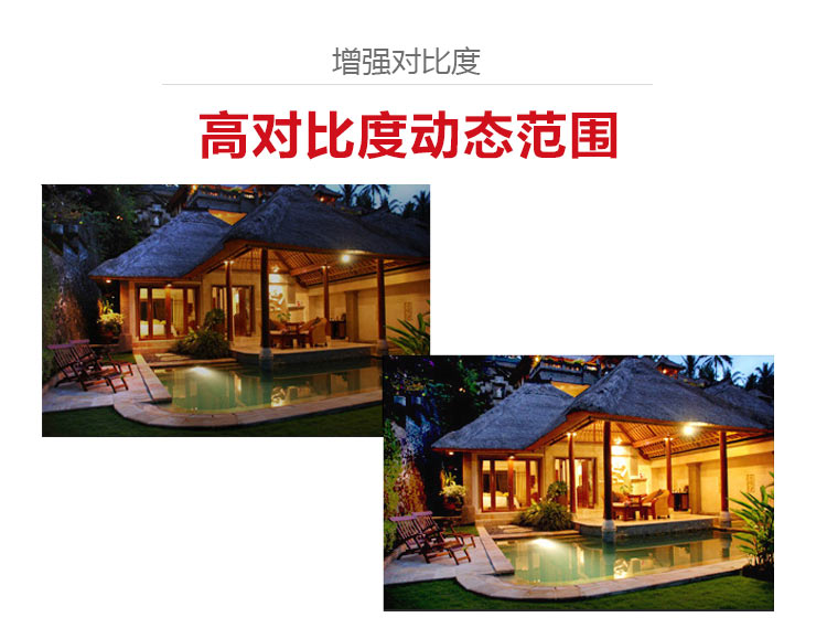 高清激光投影機高對比度